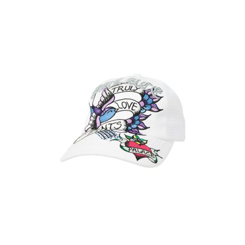 INKY TRUCKER HAT WHITE