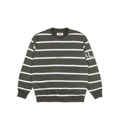 Palace RACONTEUR CREW BLACK - Colorway