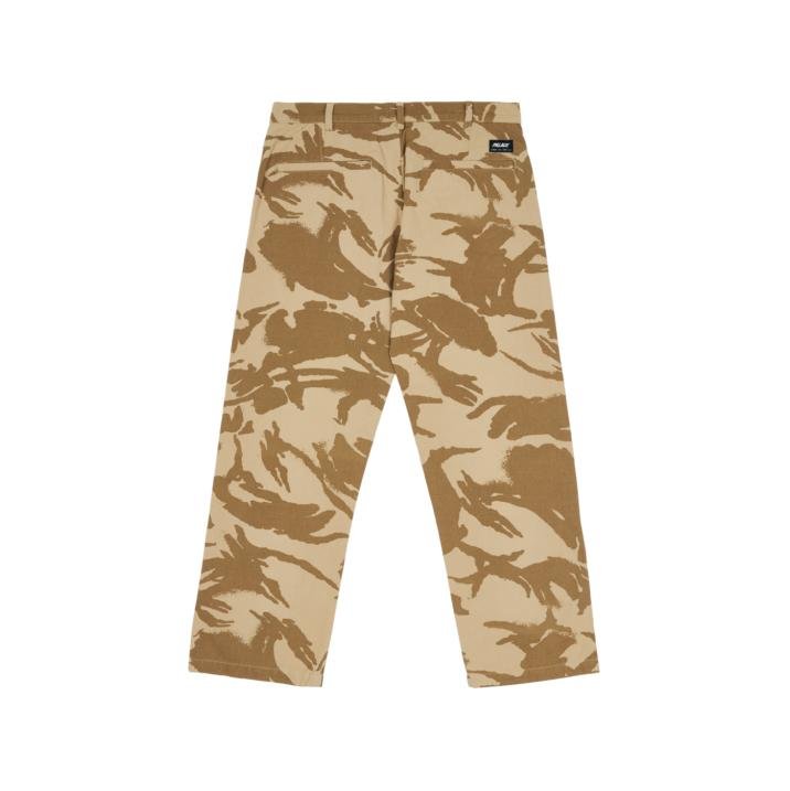 CANVAS PLAIN PANT DESERT CAMO