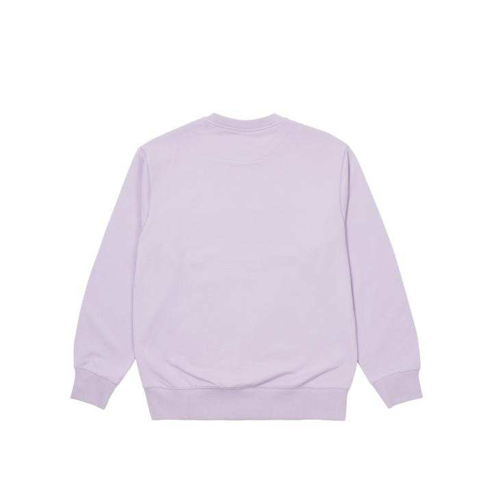 BASICS LOGO CREW LILAC