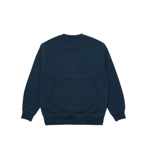 BASICS LOGO CREW NAVY