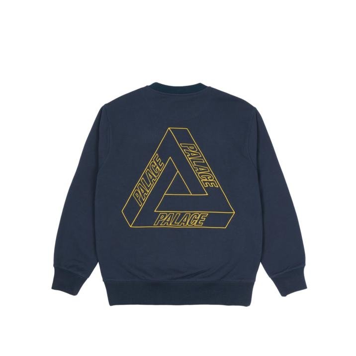 OUTLINER MIT DESIGNER CREW NAVY