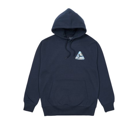 Palace TRI-CHROME HOOD NAVY - Colorway