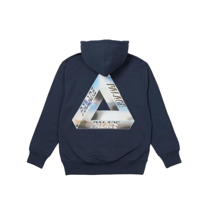 TRI-CHROME HOOD NAVY