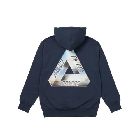 TRI-CHROME HOOD NAVY