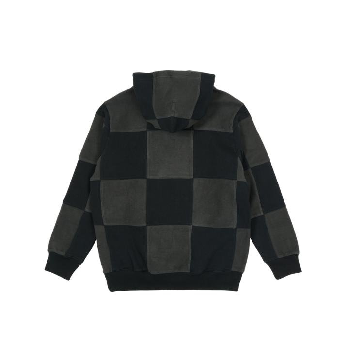 STITCH UP HOOD BLACK