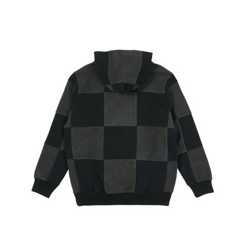 STITCH UP HOOD BLACK