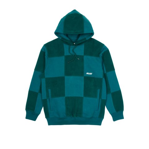 Palace STITCH UP HOOD TEAL - Colorway