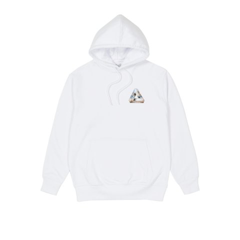 Palace TRI-CHROME HOOD WHITE - Colorway