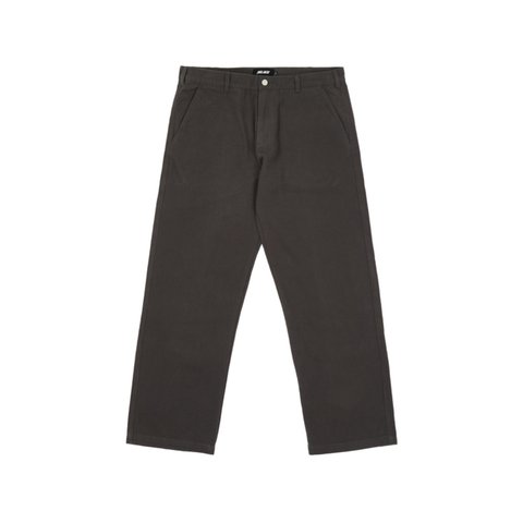 Palace CANVAS PLAIN PANT WASHED BLACK - Colorway