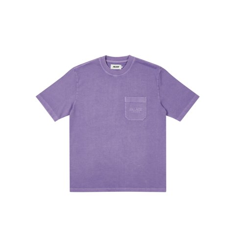 Palace LONDON HEAVY POCKET T-SHIRT PURPLE - Colorway