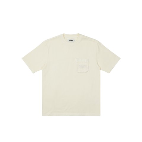 Palace LONDON HEAVY POCKET T-SHIRT STONE - Colorway