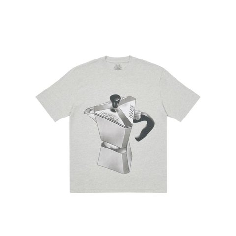 NEIN TEA T-SHIRT GREY MARL