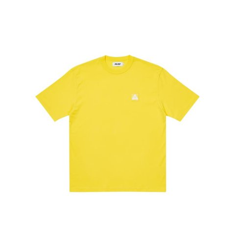 SQUARE PATCH T-SHIRT YELLOW