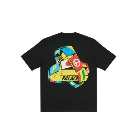 TRI-FLAG T-SHIRT BLACK