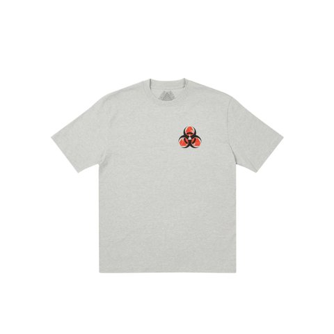 Palace BIO HAZARD T-SHIRT GREY MARL - Colorway