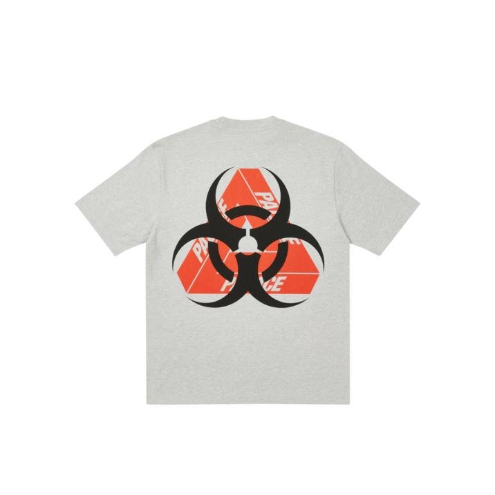 BIO HAZARD T-SHIRT GREY MARL