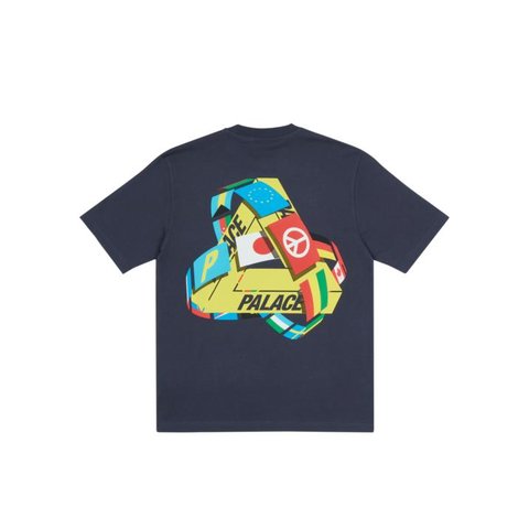 TRI-FLAG T-SHIRT NAVY