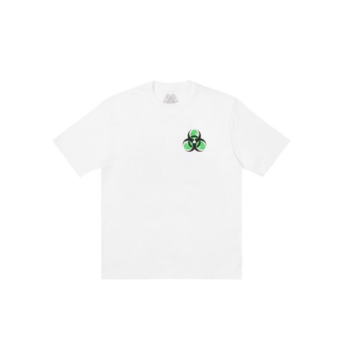 Palace BIO HAZARD T-SHIRT WHITE - Colorway