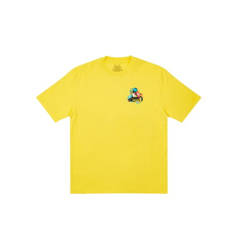 Palace TRI-FLAG T-SHIRT YELLOW - Colorway