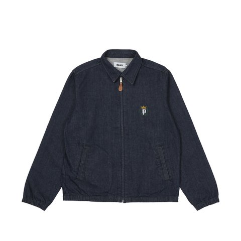 Palace WASHED DENIM HARRINGTON NAVY - Colorway