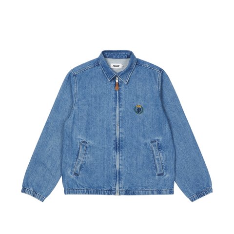 Palace WASHED DENIM HARRINGTON STONE WASH - Colorway