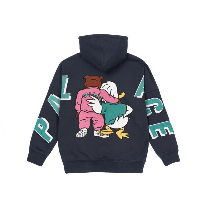 DOG AND DUCK DROP SHOULDER HOOD NAVY