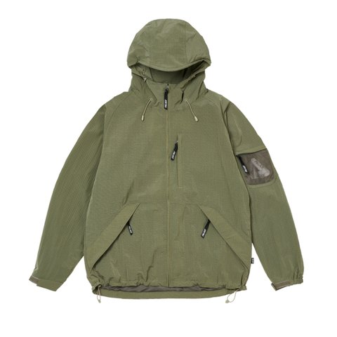 CRIPSTOP GRID JACKET OLIVE