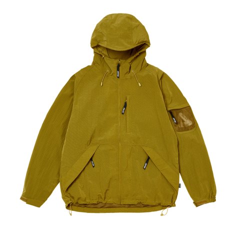Palace CRIPSTOP GRID JACKET YELLOW - Colorway