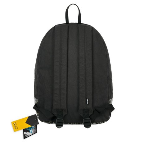 PALACE X-PAC COTTON CANVAS BACKPACK BLACK