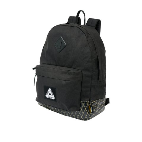 PALACE X-PAC COTTON CANVAS BACKPACK BLACK