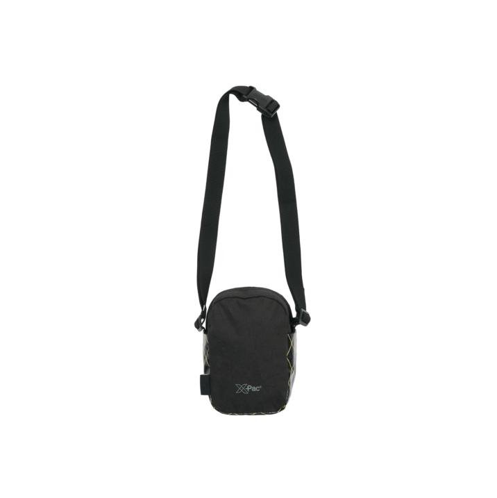 PALACE X-PAC COTTON CANVAS SHOT BAG BLACK