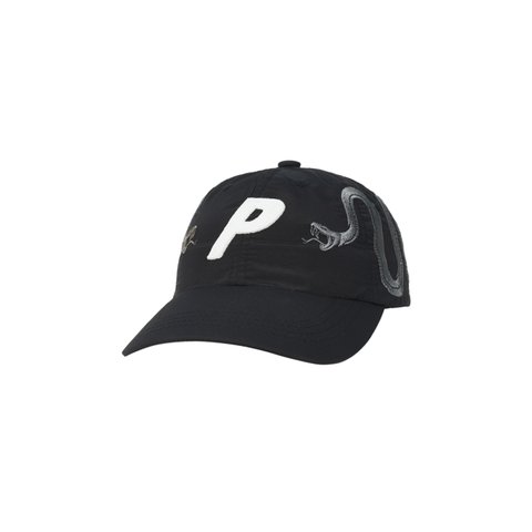 Palace SNAKE P 6-PANEL BLACK - Colorway