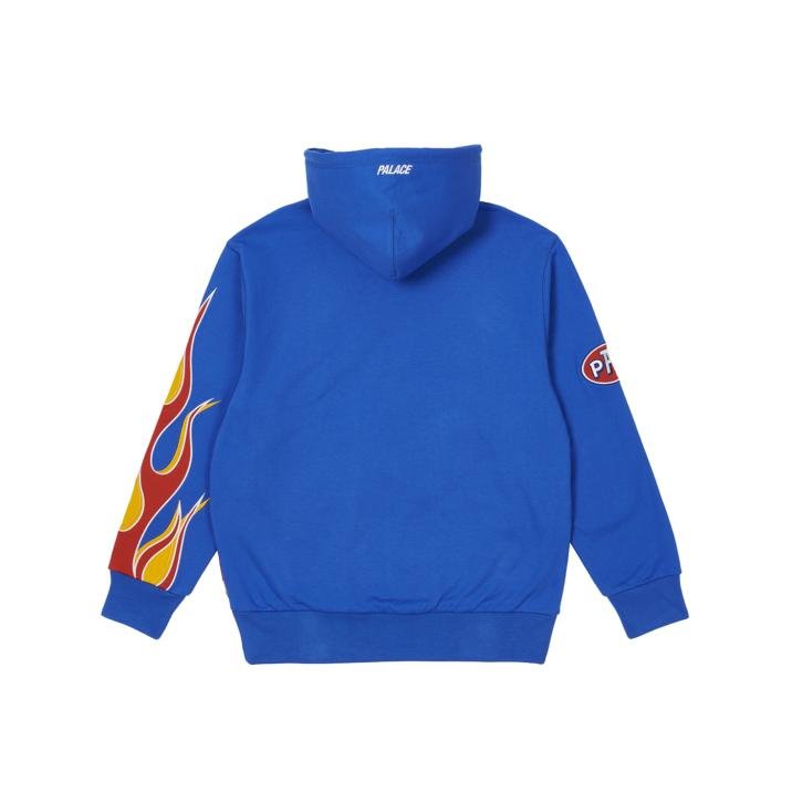 FLAME HOOD BLUE