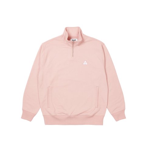 SOFAR 1/4 ZIP FUNNEL PINK