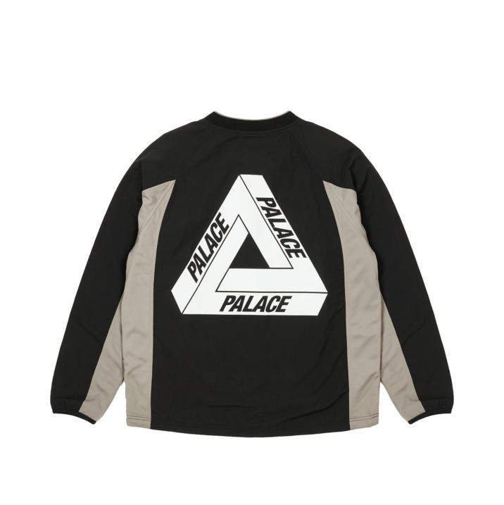 SHELL PULLOVER JACKET BLACK