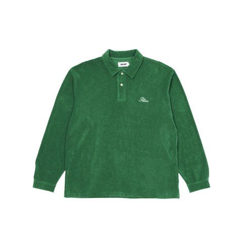 TERRY STRIPE LONGSLEEVE GREEN