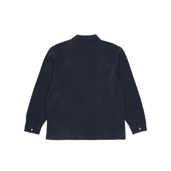 TERRY STRIPE LONGSLEEVE NAVY