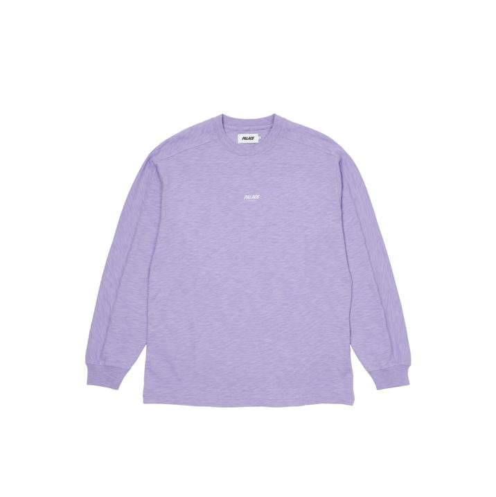SLUB ZIG ZAG LONGSLEEVE VIOLET