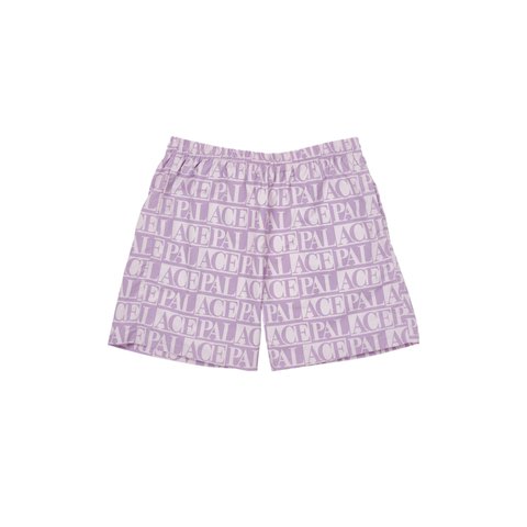 DOMINO PRINT SWIM SHORTS LILAC