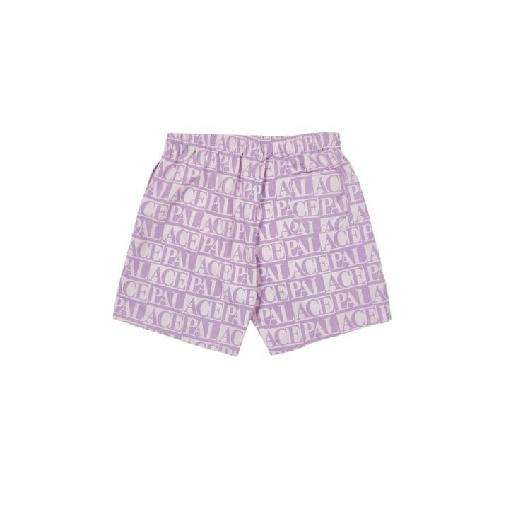 DOMINO PRINT SWIM SHORTS LILAC