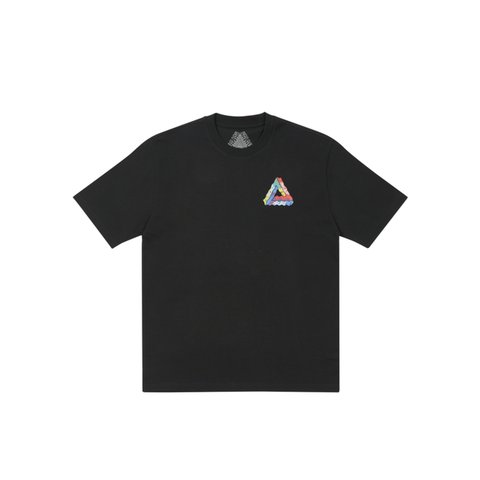 TRI-VISIONS T-SHIRT BLACK