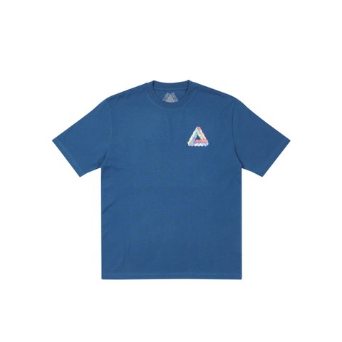 TRI-VISIONS T-SHIRT BLUE
