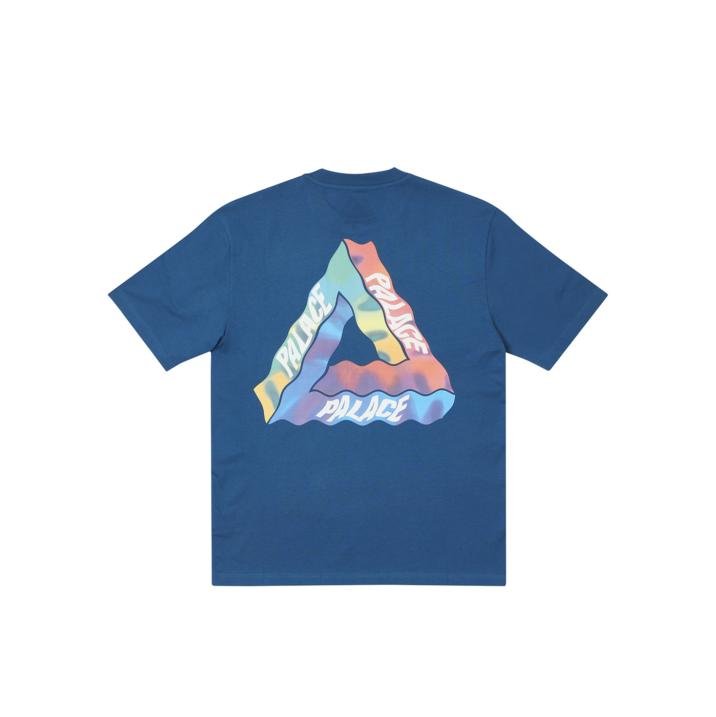 TRI-VISIONS T-SHIRT BLUE