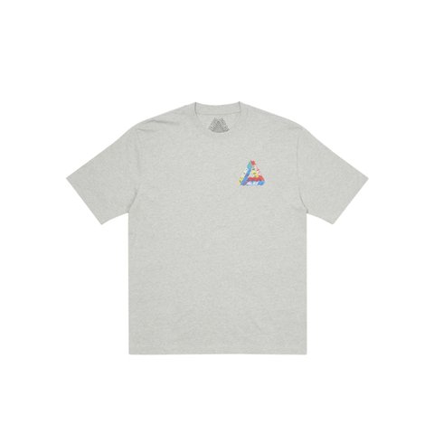 TRI-VISIONS T-SHIRT GREY MARL