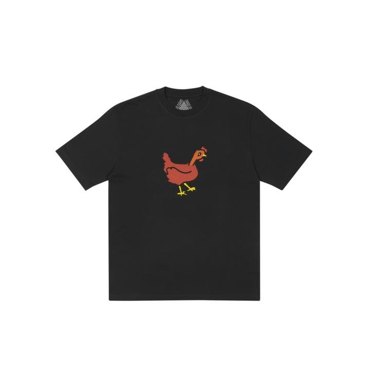 CLUCKING T-SHIRT BLACK