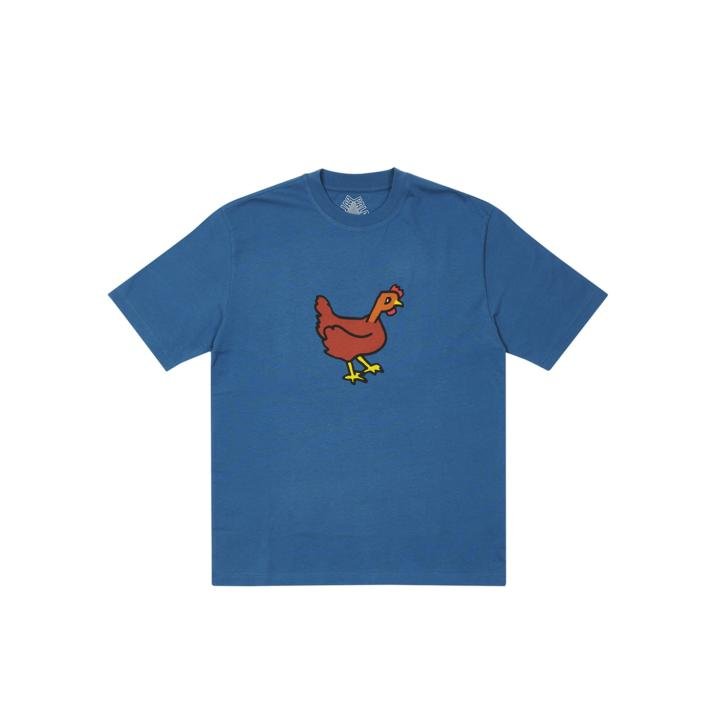 CLUCKING T-SHIRT BLUE