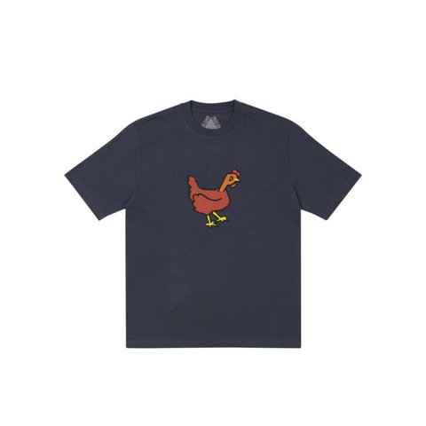 CLUCKING T-SHIRT NAVY
