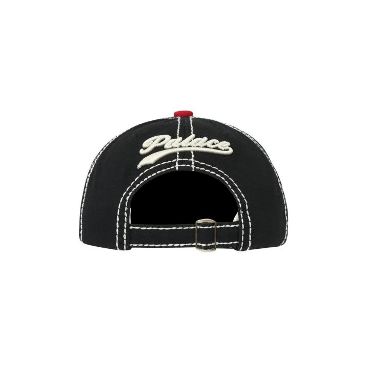 SCRIPT 6-PANEL BLACK