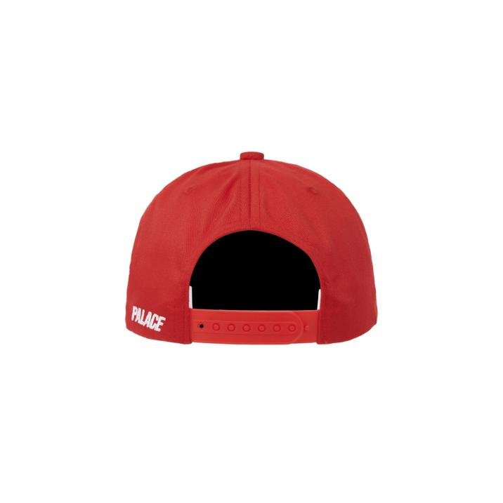 ENGLISH ROSE 5-PANEL RED